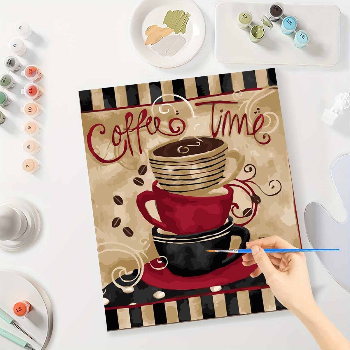 Art Craft Game - مجموعة الرسم بالأرقام للكبار المبتدئين 40×50