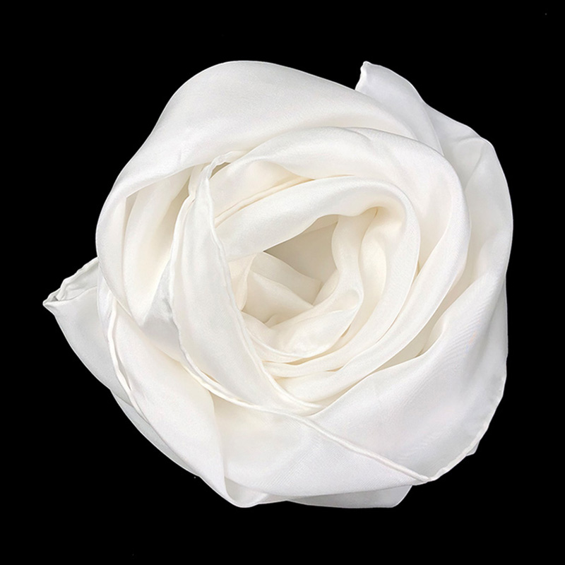Silk Painting Dye - هابوتاي-وشاح حريري أبيض 100% ، طويل