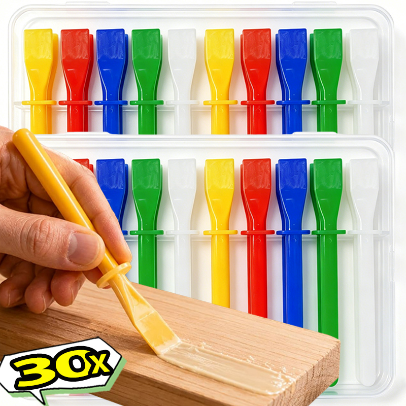 Art Craft Glue - 30/10 قطعة فرشاة لصق يدوية، أدوات