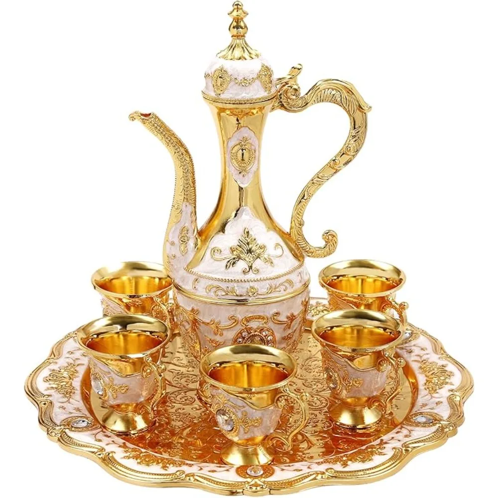 Art Craft Gallery - الإبداعية الأوروبية طقم شاي تركي خمر