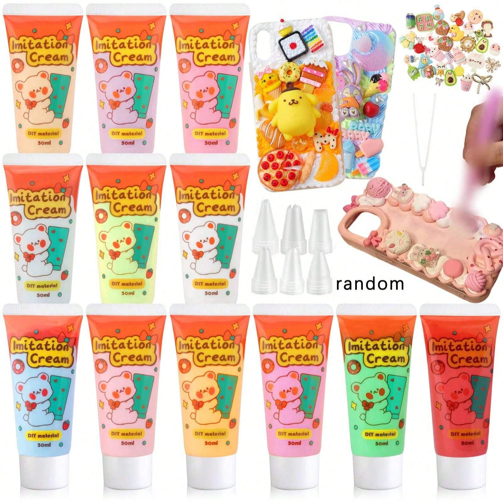 Art Craft Glue - سلسلة ألوان متعددة (50 مل لكل