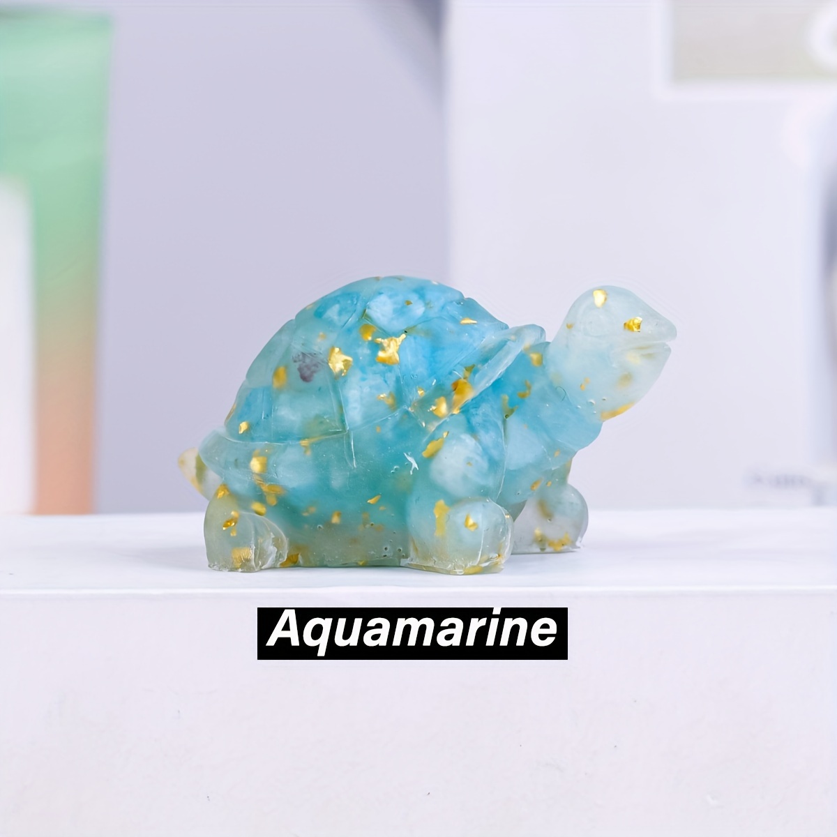 Art Craft Glue - السلحفاة الطبيعية سحق الحجر الزخرفية زخرفة