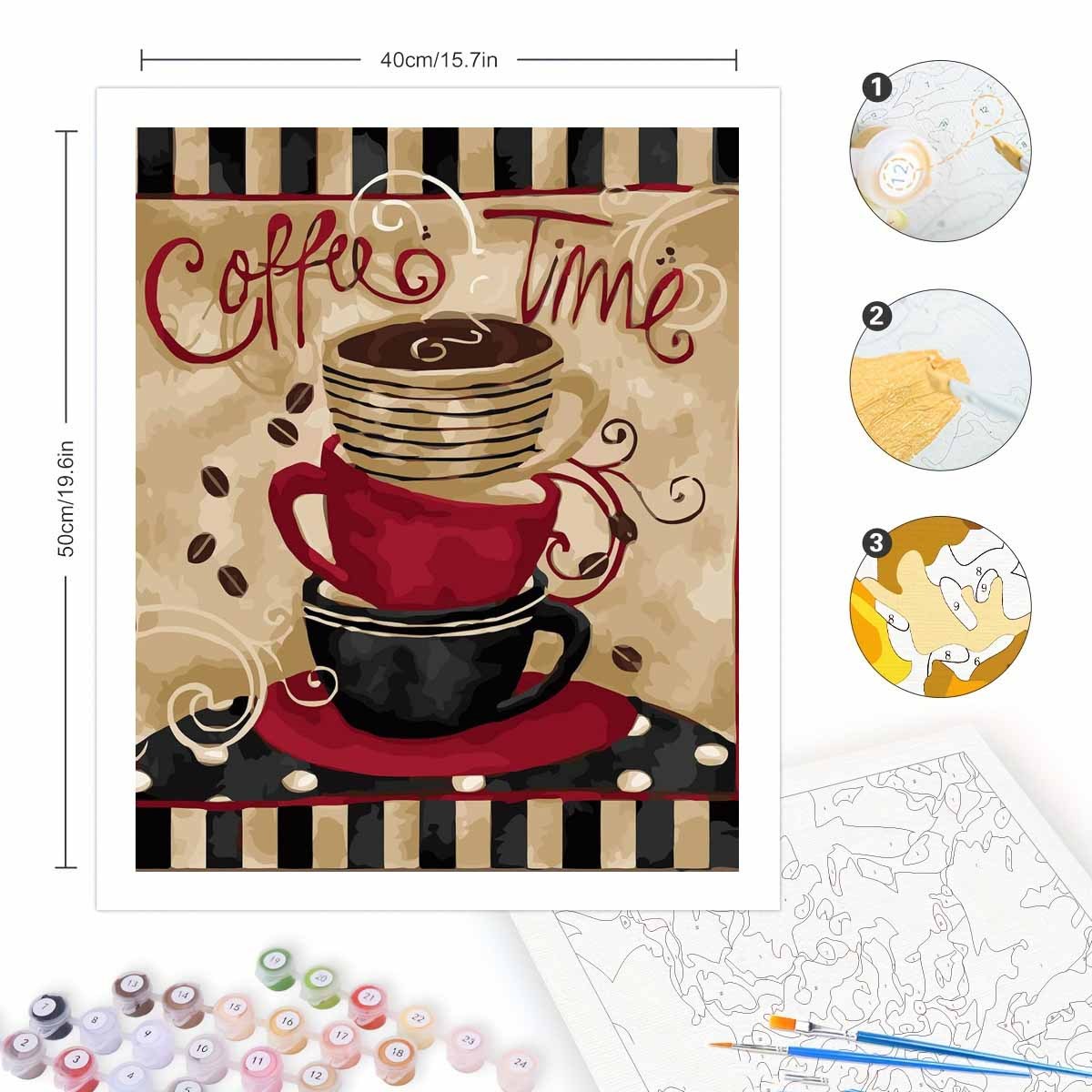 مجموعة الرسم بالأرقام للكبار ا - مراجعة Art Craft Game وسعره