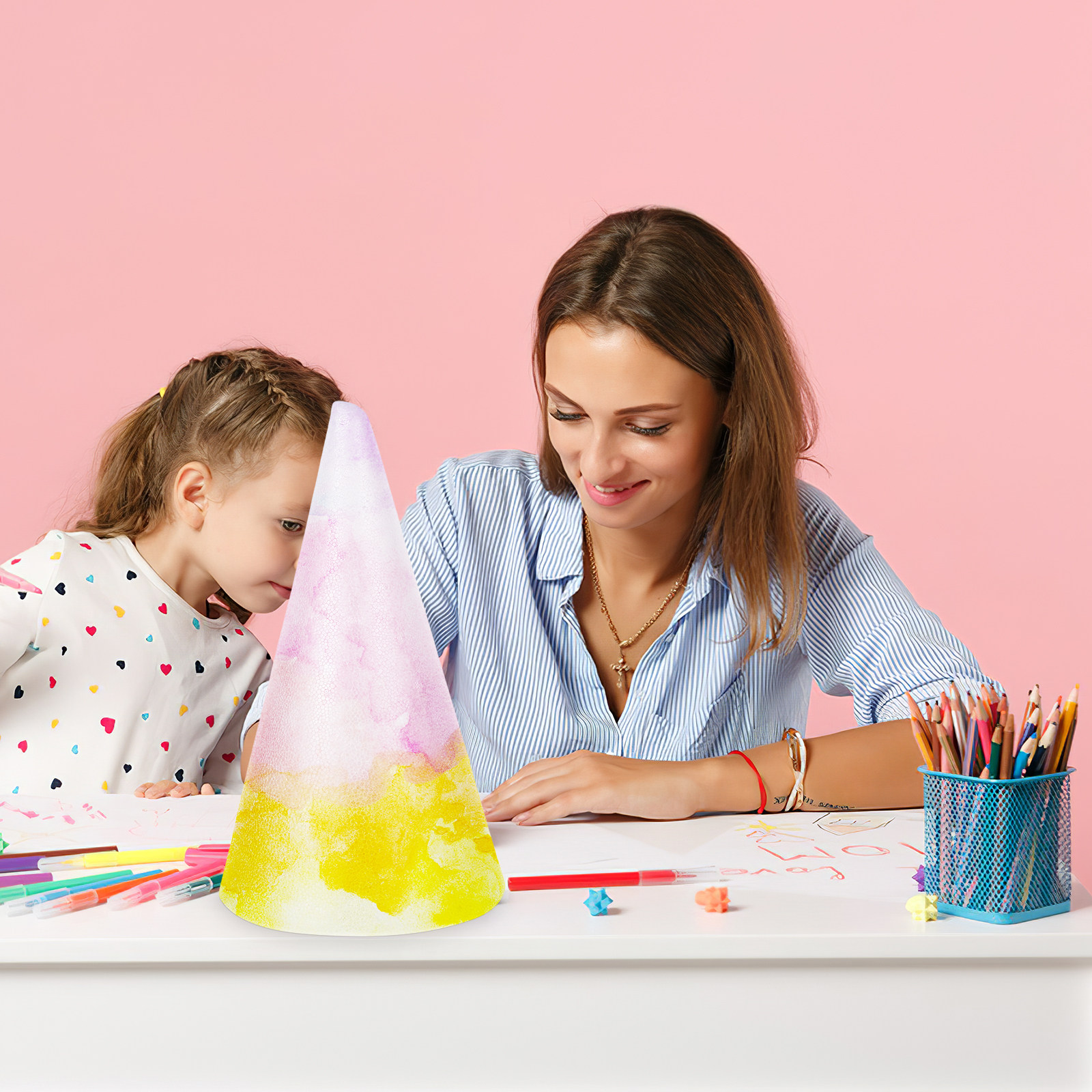 مخروطات صغيرة من البوليسترين،  - مراجعة Art Craft Holiday وسعره
