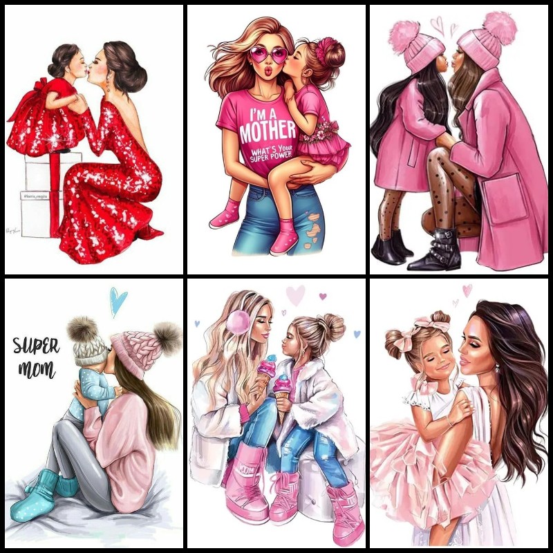 طقم رسم ماسي 5D ، فن الأم والا - مراجعة Art Craft Mother'S Day وسعره