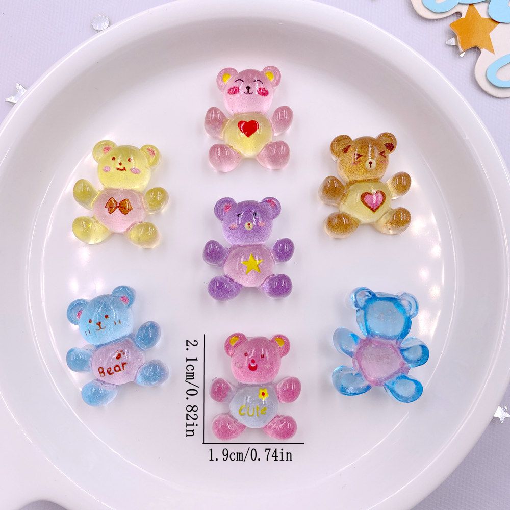 20 قطعة بريق الراتنج Kawaii ال - مراجعة Tv Art And Craft وسعره