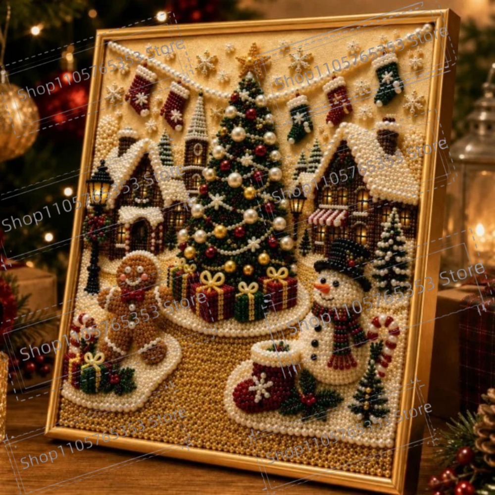 طقم فني لرسم اللؤلؤ والماس لعي - مراجعة Art Craft Holiday وسعره