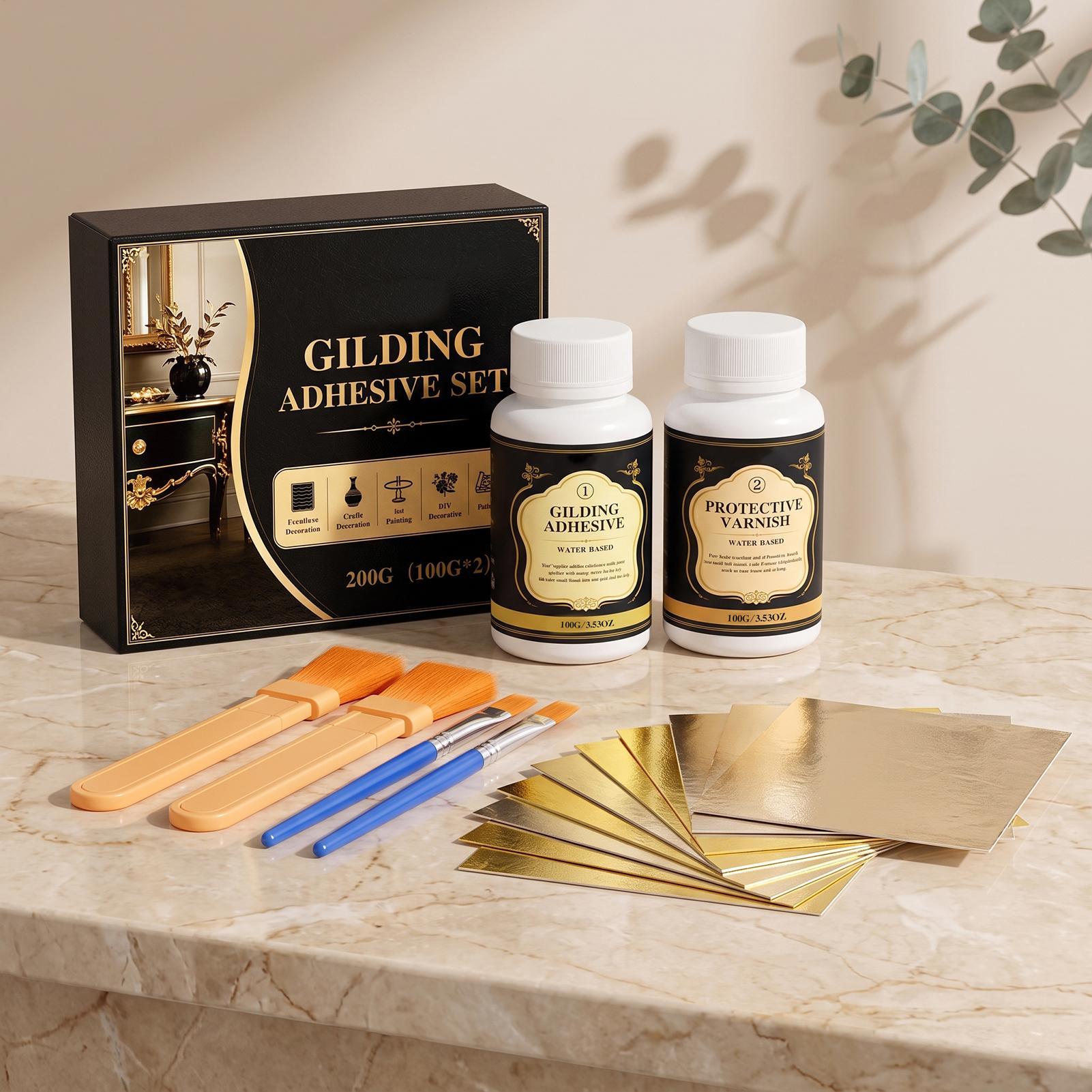 لاصق التذهيب المائي طويل الأمد - مراجعة Art Craft Glue وسعره
