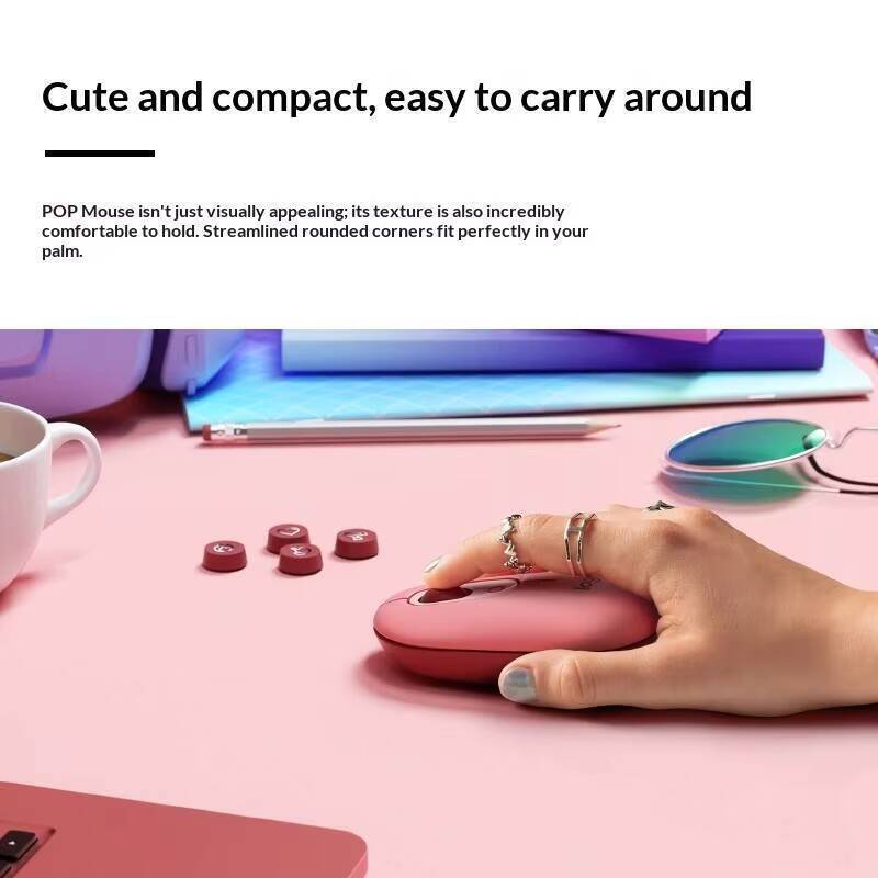 ماوس لوجيتك POP Pebble بتقنية  - مراجعة Art Craft Optical وسعره