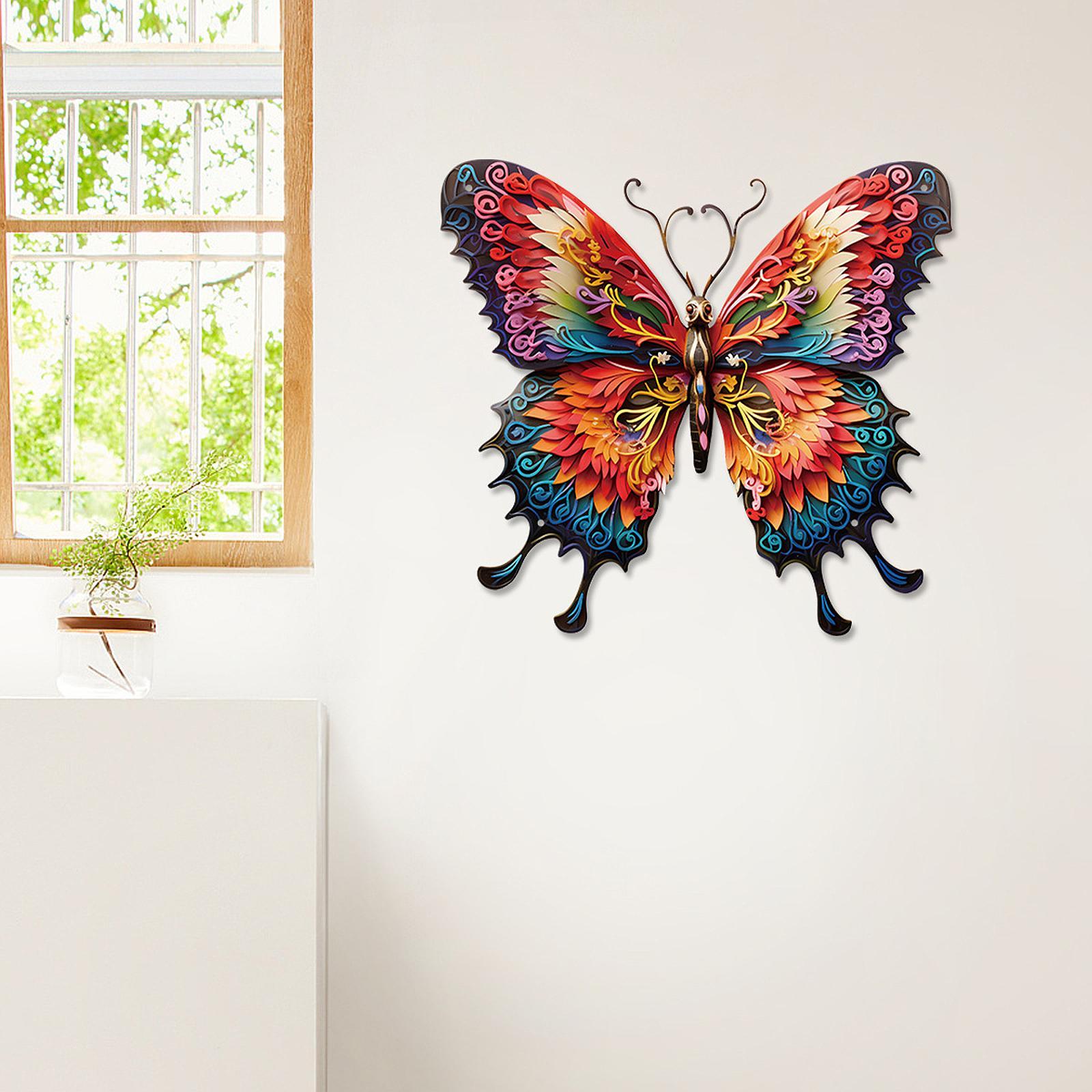 حرف فنية جدارية على شكل فراشة  - مراجعة Art Craft Gallery وسعره