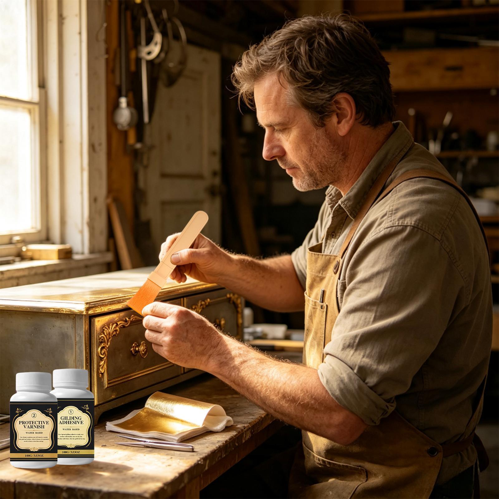 لاصق التذهيب المائي طويل الأمد - مراجعة Art Craft Glue وسعره