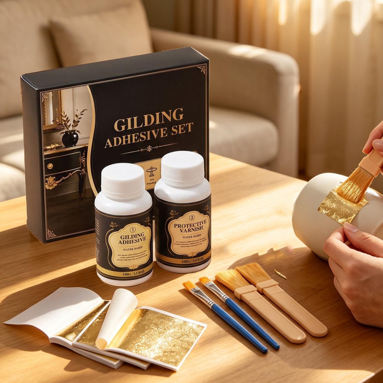 لاصق التذهيب المائي طويل الأمد - مراجعة Art Craft Glue وسعره