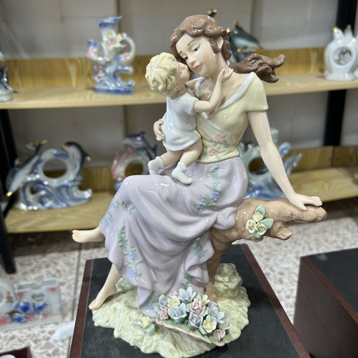 تماثيل سيراميك للأم والطفل من  - مراجعة Art Craft Mother'S Day وسعره