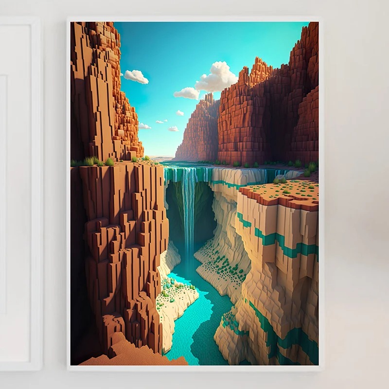 M-Minecraft المشارك لعبة الألغ - مراجعة Art Craft Game وسعره