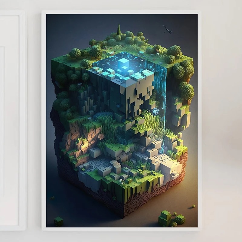 M-Minecraft المشارك لعبة الألغ - مراجعة Art Craft Game وسعره